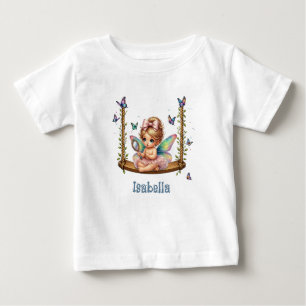 Camiseta De Bebé Encantadora pequeña hada