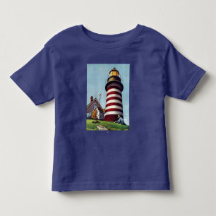 Camiseta De Bebé Encargado de faro de Stevan Dohanos