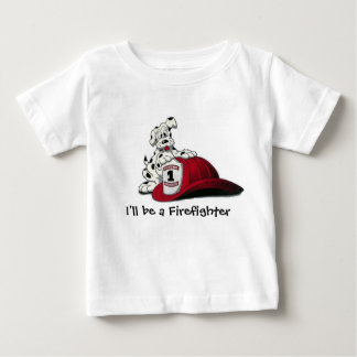Camiseta De Bebé Encienda el perro, yo será un bombero