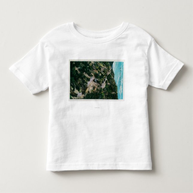 Camiseta De Bebé Encima del grado alpino, Mt. LoweMt. Lowe, CA (Anverso)