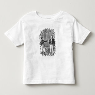Camiseta De Bebé Encontrando entre Napoleon I y a Benjamin