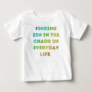 Camiseta De Bebé Encontrar Zen