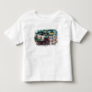 Camiseta De Bebé Encuentro en el campo del paño del oro