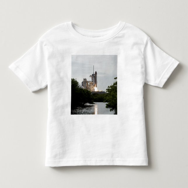 Camiseta De Bebé Endeavor del transbordador espacial se desconecta (Anverso)