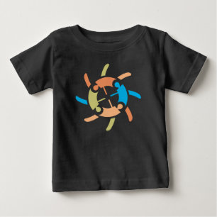 Camiseta De Bebé Energía colaborativa de las personas