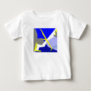Camiseta De Bebé Energía de Arte Abstracto