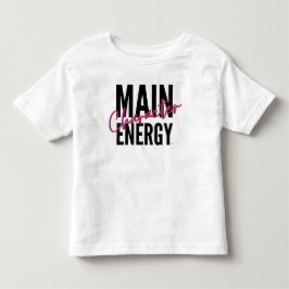 Camiseta De Bebé Energía de caracteres principales