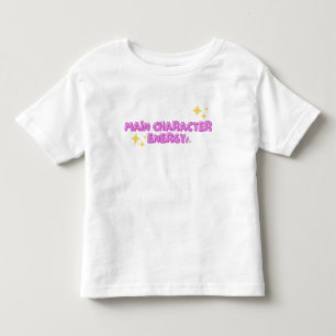 Camiseta De Bebé Energía de caracteres principales