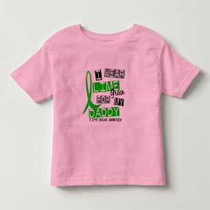 Camiseta De Bebé Enfermedad de Lyme llevo la verde lima para mi