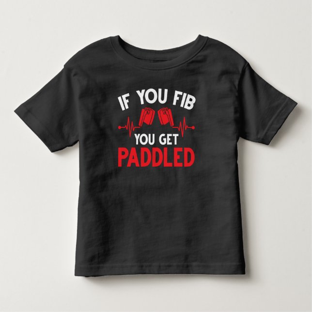 Camiseta De Bebé Enfermera divertida Cardiología Paramédicos Humor  (Anverso)