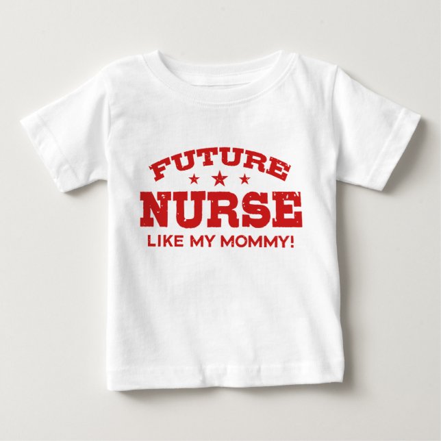 Camiseta De Bebé Enfermero futuro (Anverso)