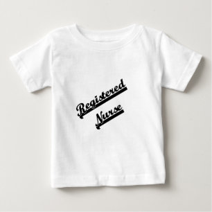 Camiseta De Bebé Enfermero registrado
