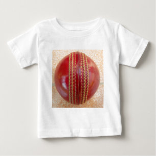 Camiseta De Bebé Enfoque de Punto Carmesí: Primer Plano del Corazón