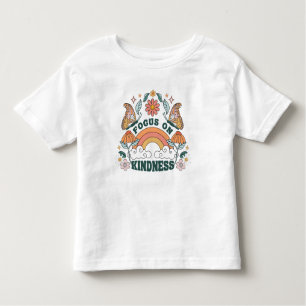 Camiseta De Bebé Enfoque en Gráfica de bondad Groovy
