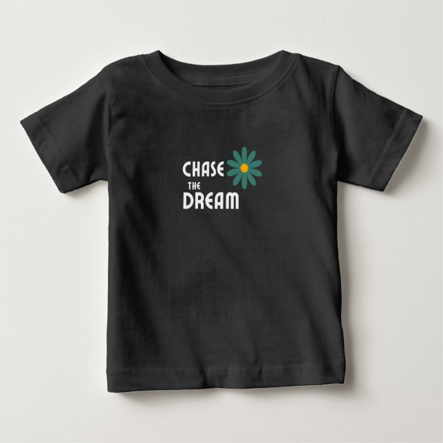 Camiseta De Bebé Enfrentar el sueño (Anverso)