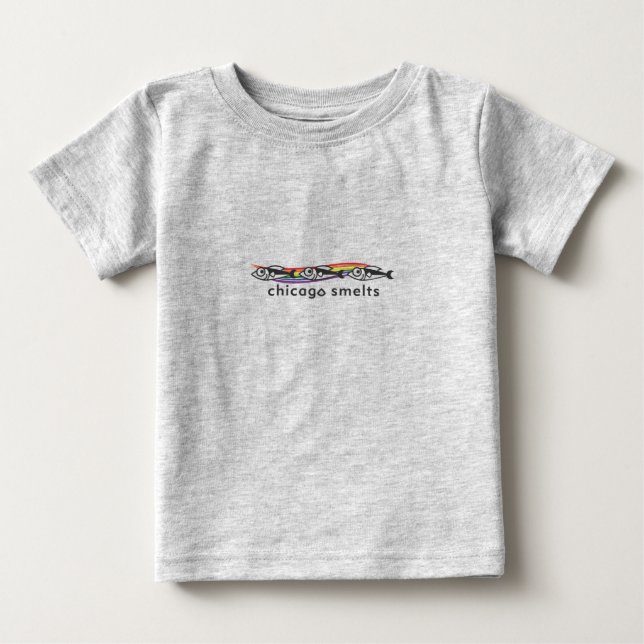 Camiseta De Bebé Engranaje de bebé fundido (Anverso)