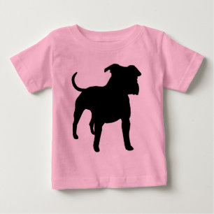 Camiseta De Bebé Engranaje de Staffordshire Terrier americano