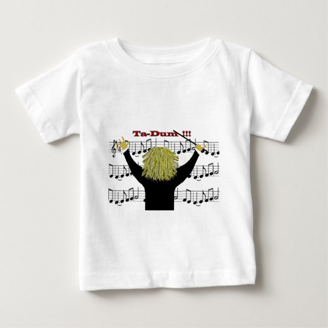 Camiseta De Bebé Enhorabuena del conductor de orquesta (Anverso)