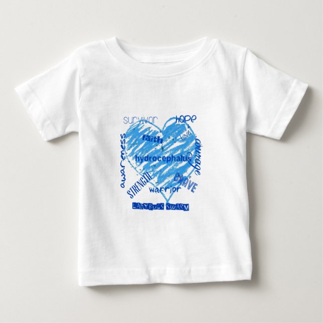 Camiseta De Bebé enjambre de las mariquitas de la conciencia de la (Anverso)