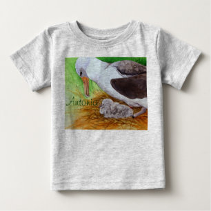Camiseta De Bebé Enredadera infantil adaptable linda de la madre y