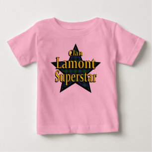 Camiseta De Bebé Enredadera orgánica infantil de Lamont del clan