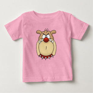 Camiseta De Bebé Enredadera orgánica infantil del bulldog