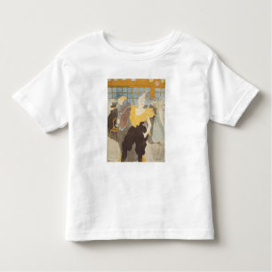 Camiseta De Bebé Enrique de Toulouse-Lautrec el   el Clownesse en