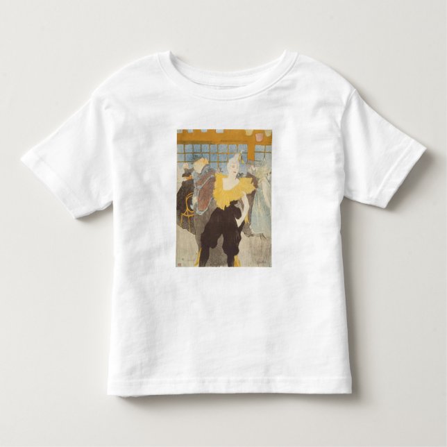 Camiseta De Bebé Enrique de Toulouse-Lautrec el | el Clownesse en (Anverso)