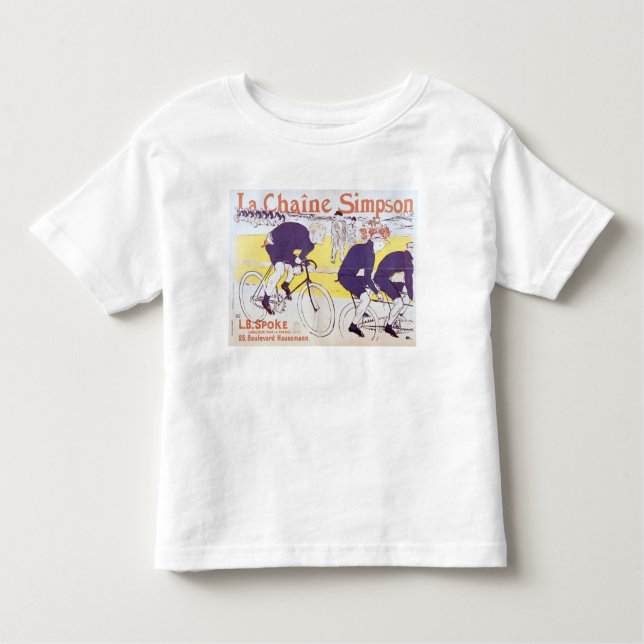 Camiseta De Bebé Enrique de Toulouse-Lautrec el | la cadena de (Anverso)