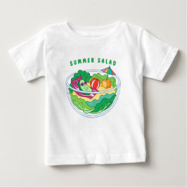 Camiseta De Bebé Ensalada de Verano