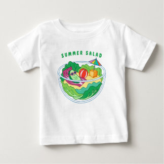 Camiseta De Bebé Ensalada de Verano
