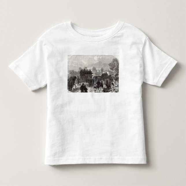 Camiseta De Bebé Entierro de sargento Brett (Anverso)