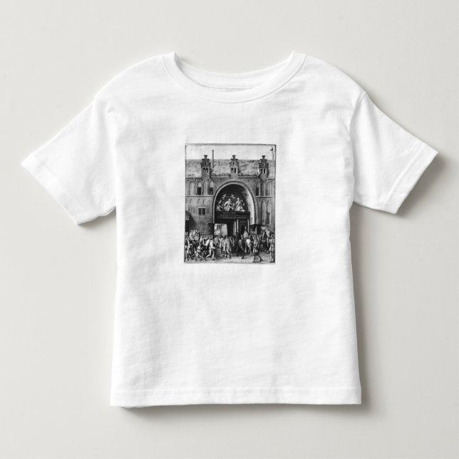 Camiseta De Bebé Entrada de Hercule Francois de Francia (Anverso)
