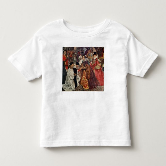 Camiseta De Bebé Entrada de la Reina María y la Princesa Elizabeth (Anverso)