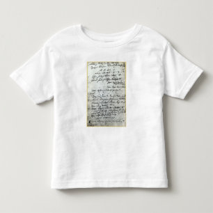 Camiseta De Bebé Entrada en los expedientes de la universidad de
