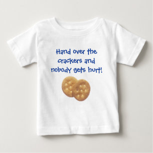 Camiseta De Bebé Entregue las galletas…