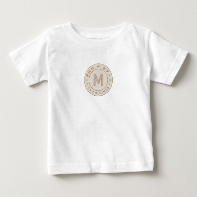 CAMISETA DE BEBÉ ENTRETENIMIENTO, ESTUDIO DE MEDIANOCHE (Anverso)