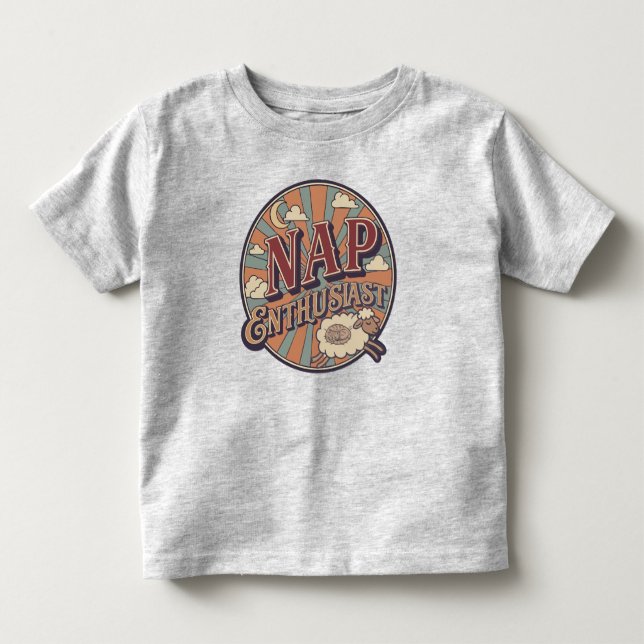 Camiseta De Bebé Entusiasta de las Siestas (Anverso)