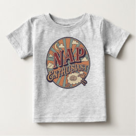 Camiseta De Bebé Entusiasta de las siestas