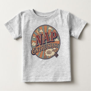 Camiseta De Bebé Entusiasta de las siestas