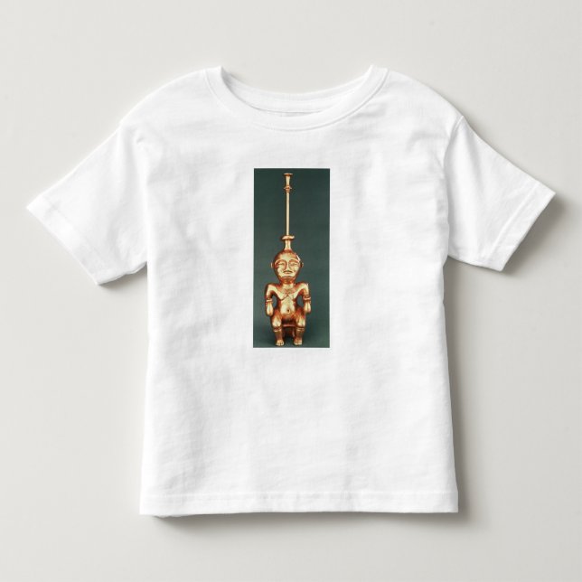 Camiseta De Bebé Envase de la cal de oro echado, Quimbaya (Anverso)
