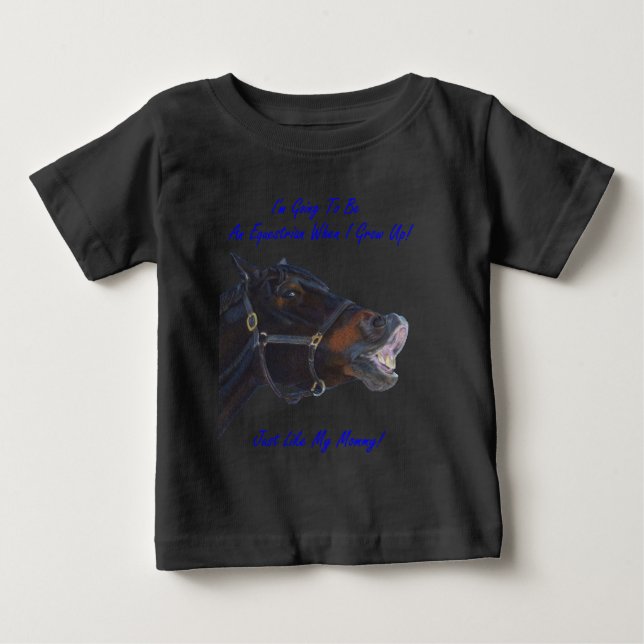 Camiseta De Bebé Equestrian Kids/Baby (Anverso)
