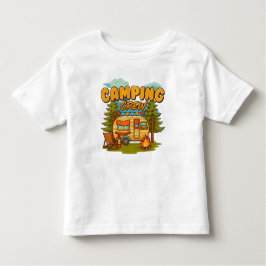Camiseta De Bebé equipo de acampada