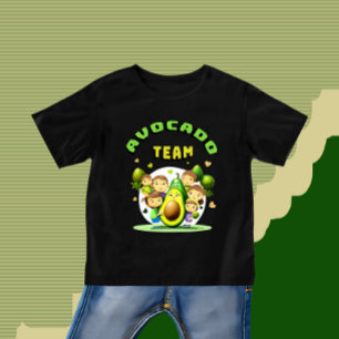 Camiseta De Bebé Equipo de aguacate