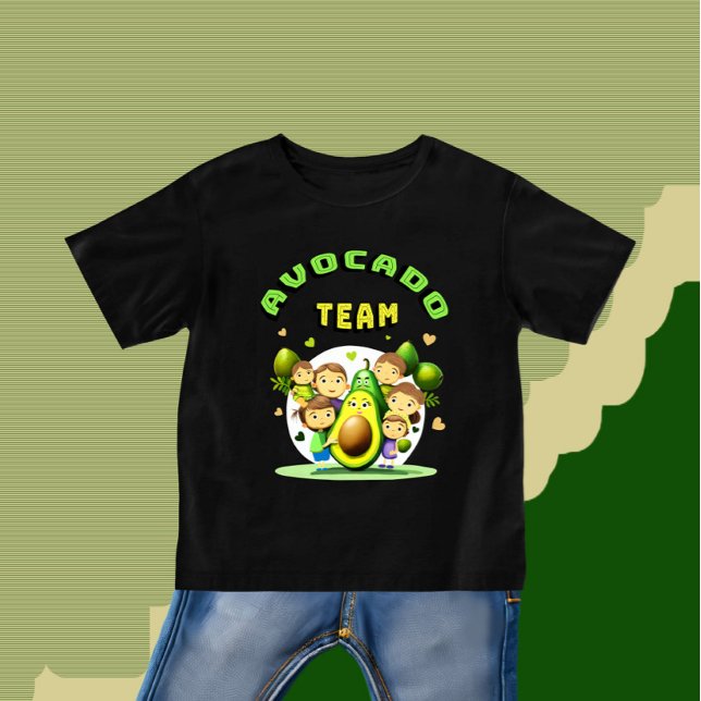 Camiseta De Bebé Equipo de aguacate (Subido por el creador)