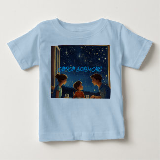 Camiseta De Bebé Equipo de constelación de la familia: mamá, papá y