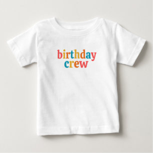 Camiseta De Bebé equipo de cumpleaños