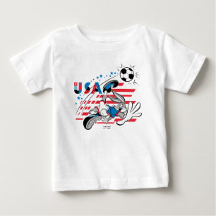 Camiseta De Bebé Equipo de fútbol de EE. UU. con gráfico de BUGS BU