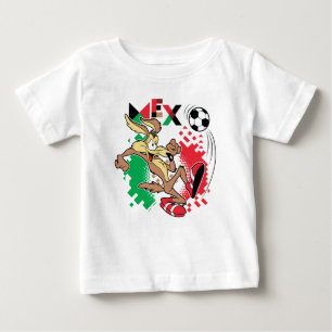 Camiseta De Bebé Equipo de fútbol de México gráfico de WILE E. COYO