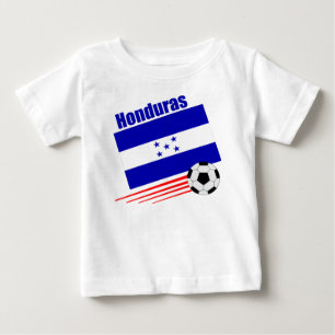 Camiseta De Bebé Equipo de fútbol del Honduran